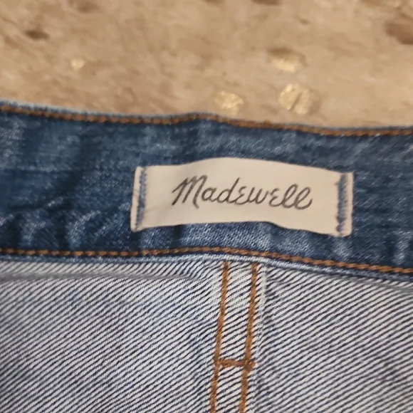 Madewell Classic Blue Denim Jeans - Picture 4 of 6
